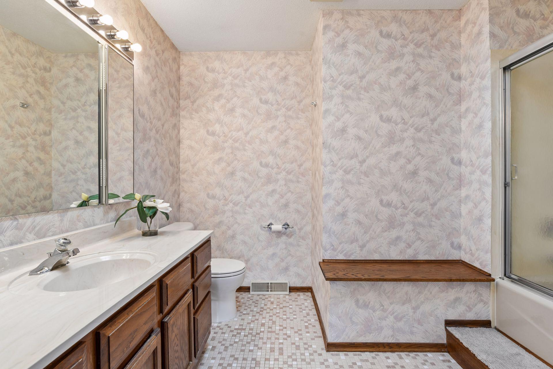 Spacious Primary Bathroom