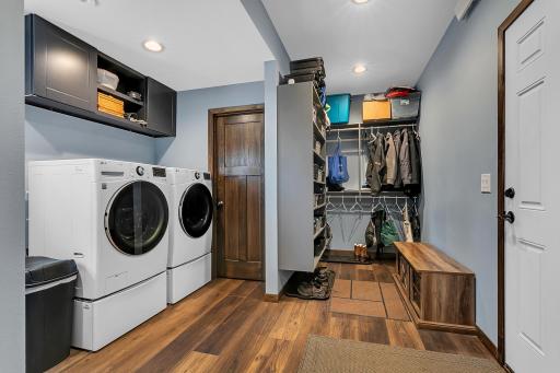 Just off the attached garage, is a fully remodeled mudroom/laundry area and with a spacious pantry. Itâs an ideal everyday entry point.