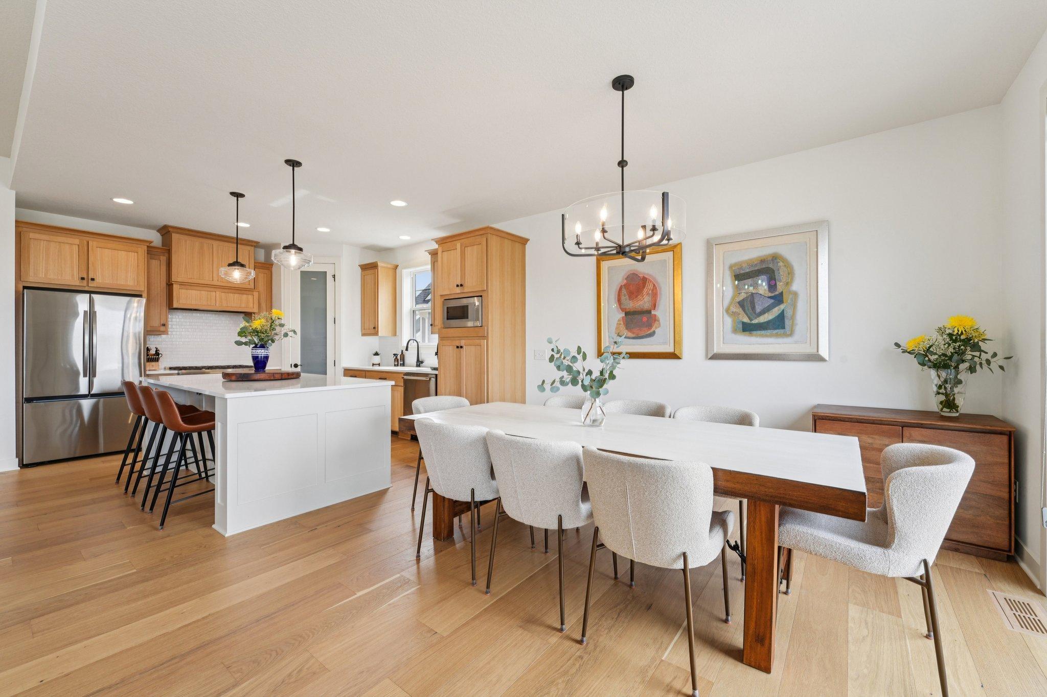 Dining and Kitchen Area - 6621 Harvest Trl. Chaska, MN 55318