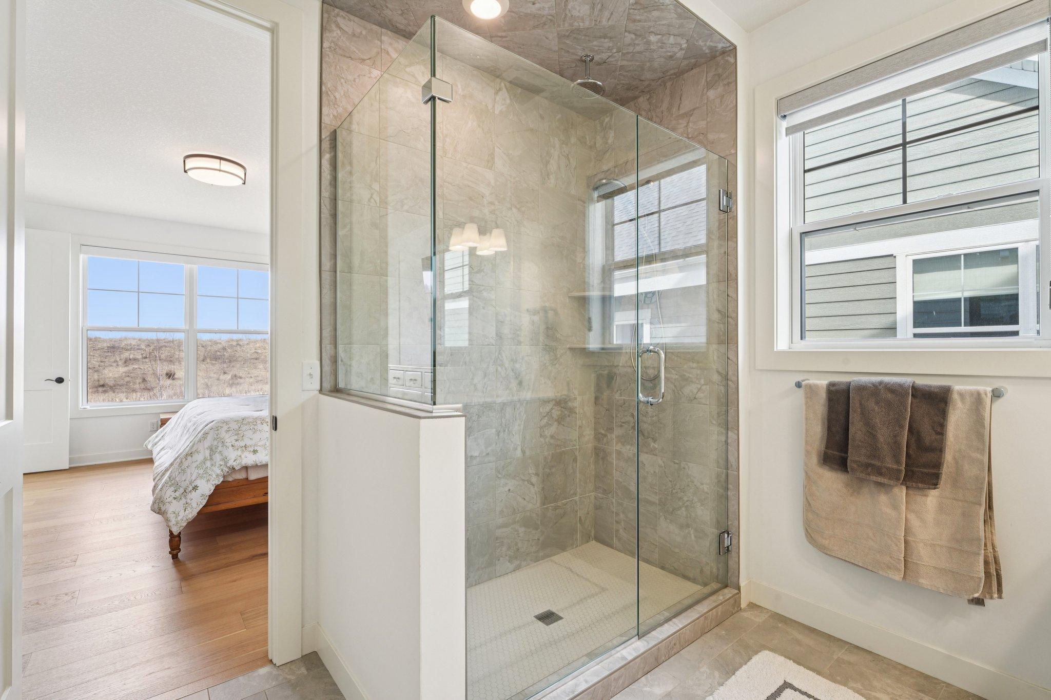 Incredible Glass Door Shower - 6621 Harvest Trl. Chaska, MN 55318