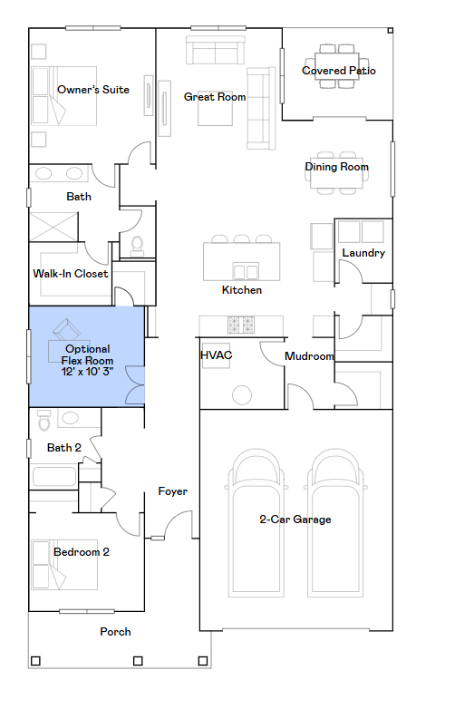 Buckingham floorplan