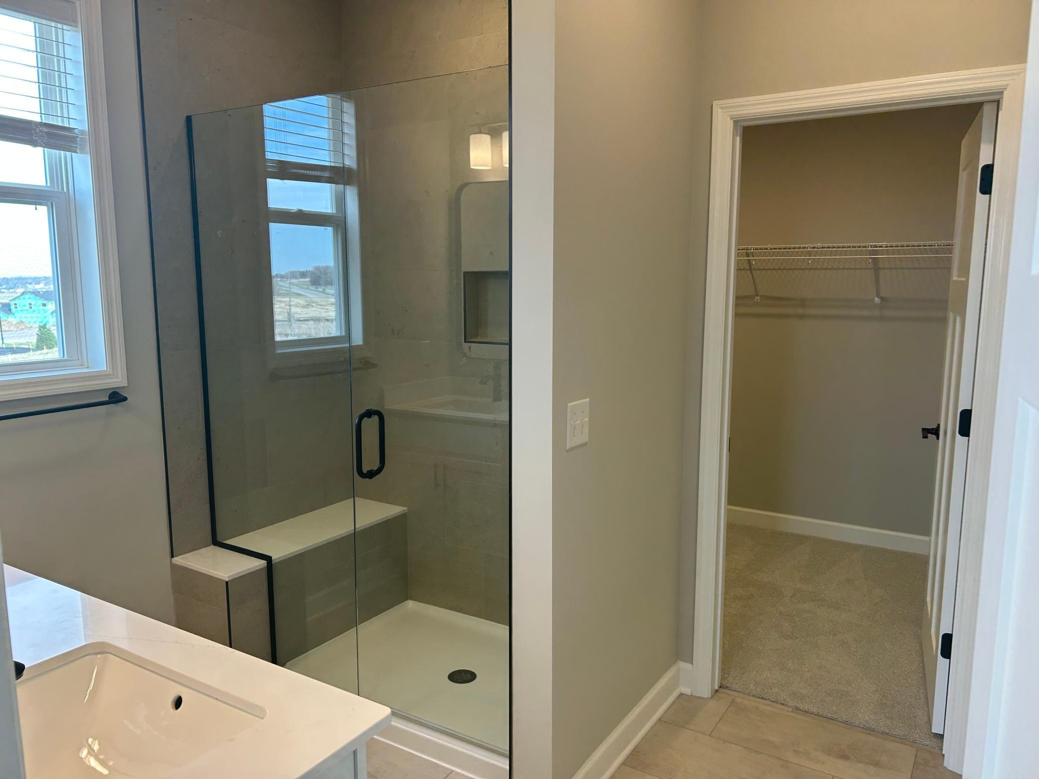 Progress photo of the actual home.