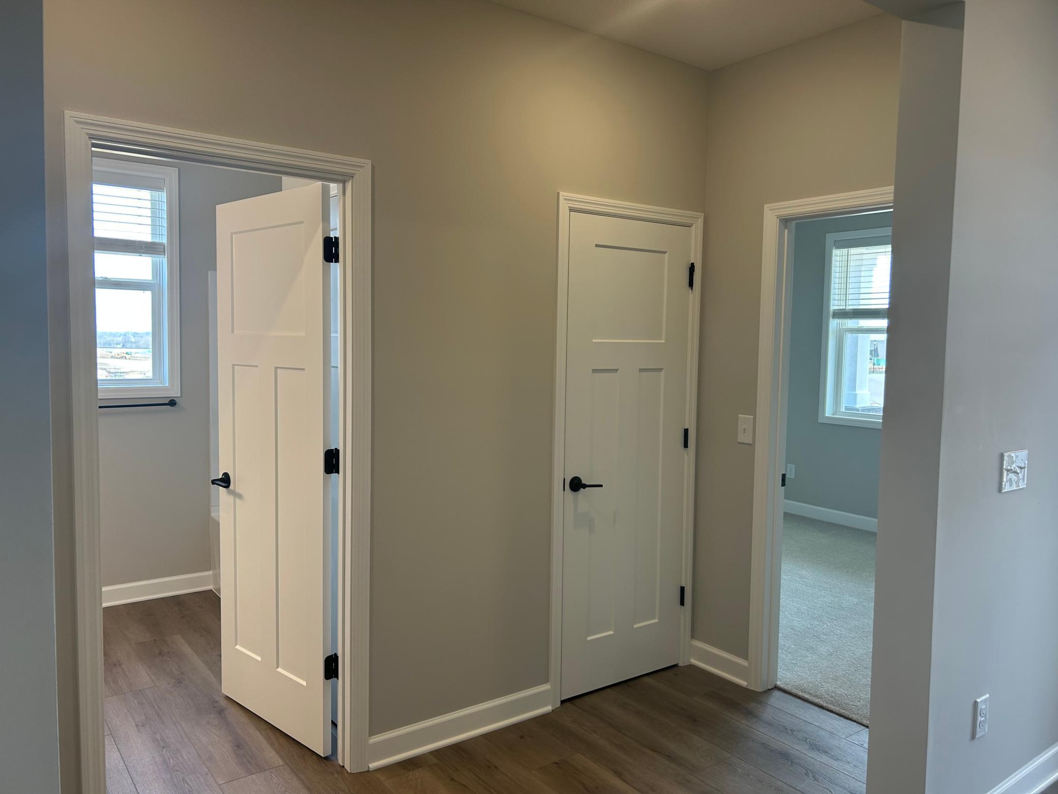 Progress photo of the actual home.