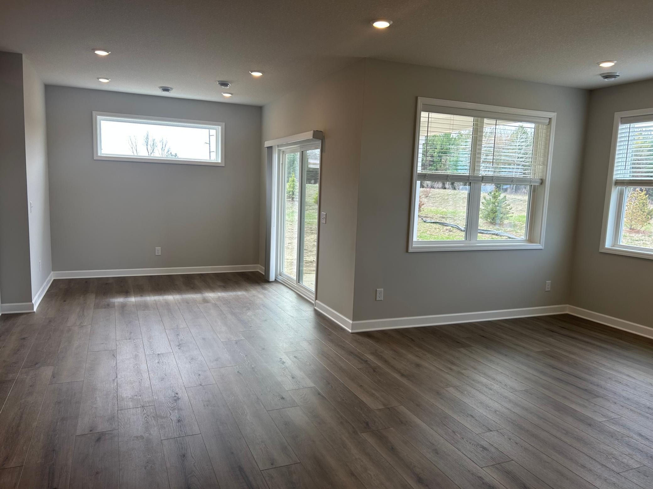 Progress photo of the actual home.