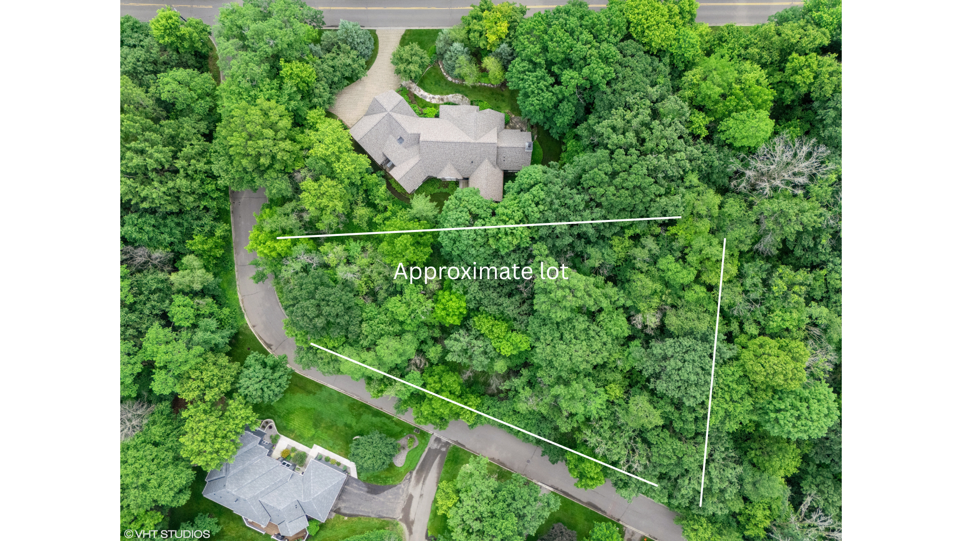 Approximate lot situated on a quiet street in an area of high end custom built homes.