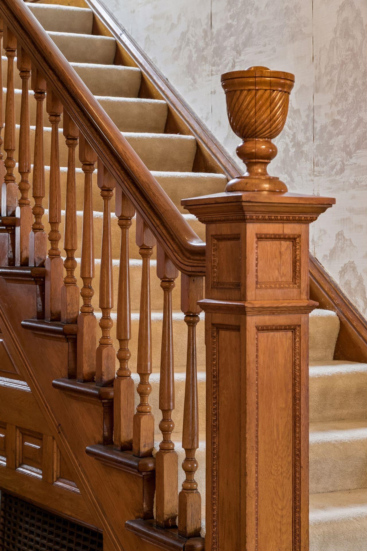 Exquisite detail in the woodwork