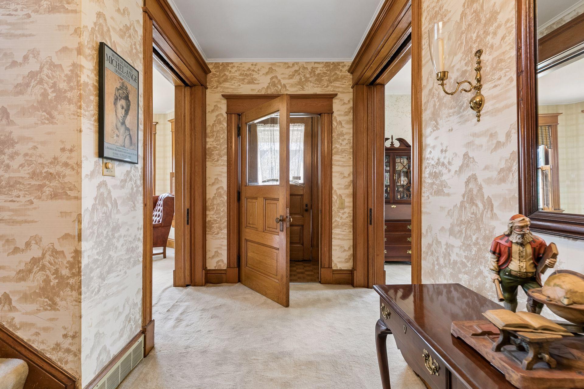 Foyer makes a dramatic first impression, prominent in the 18th and 19th century homes, acting as grand reception area
