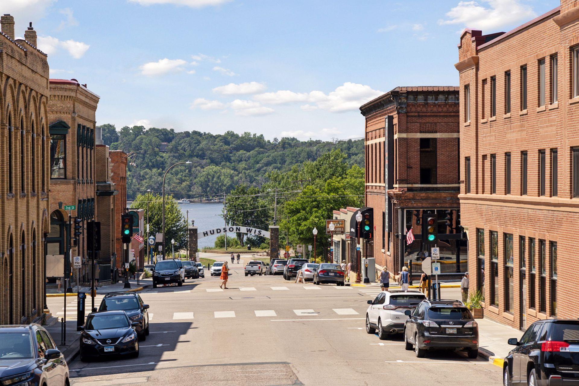 Downtown with wonderful restaurants and shopping