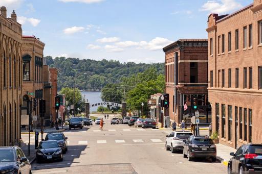 Downtown with wonderful restaurants and shopping