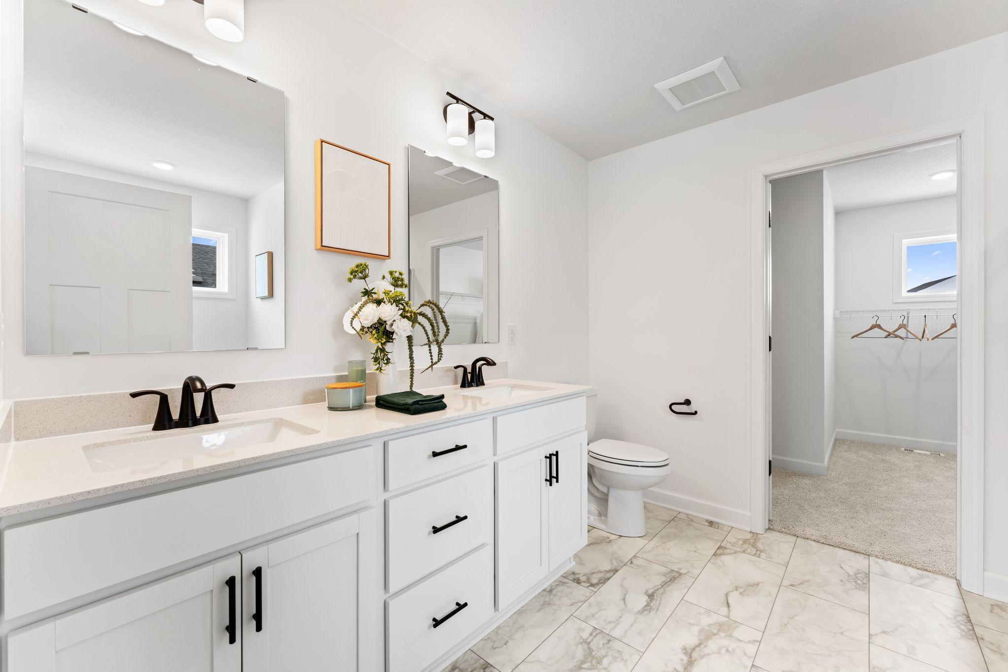 Photo is of the actual home.