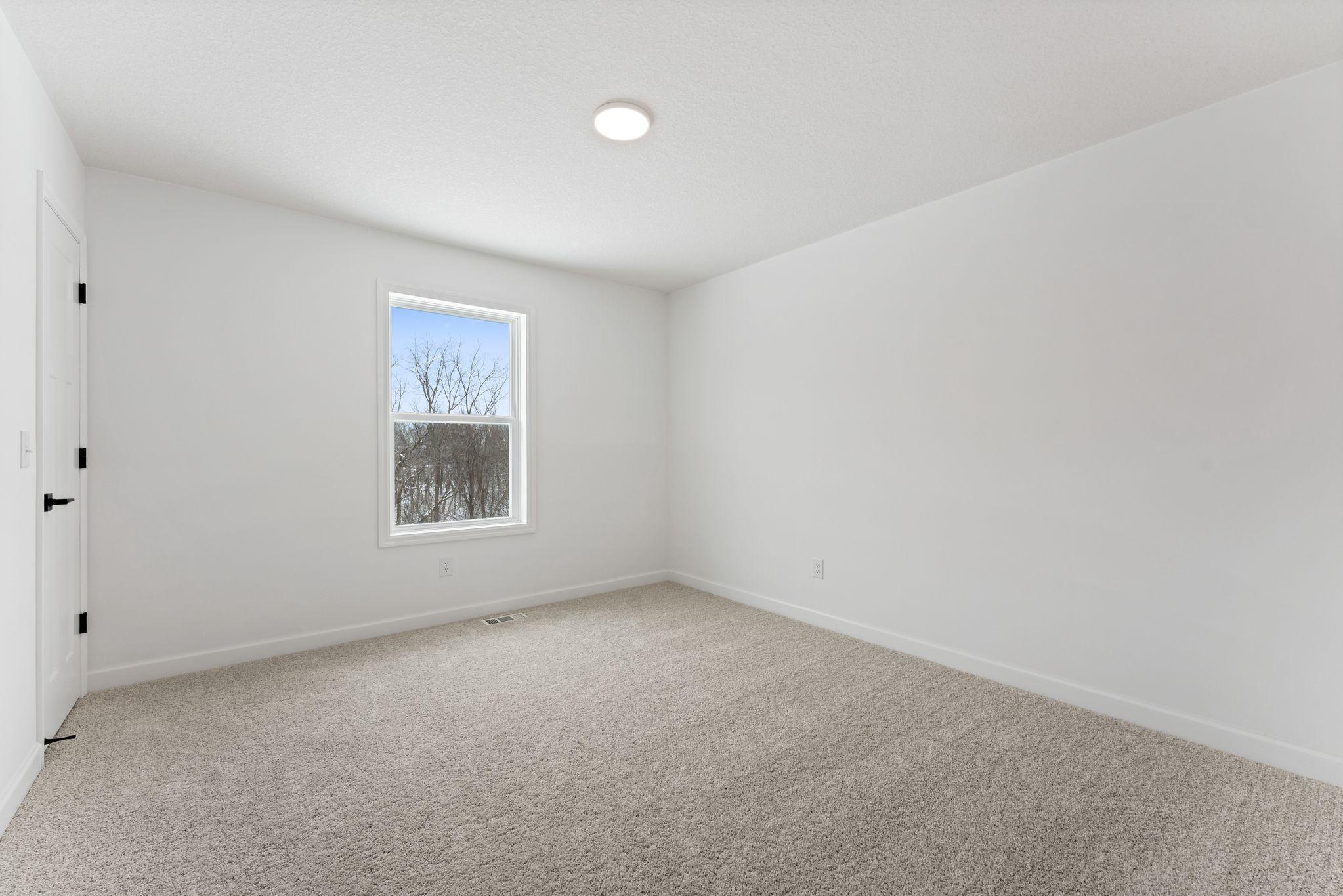 Photo is of the actual home.