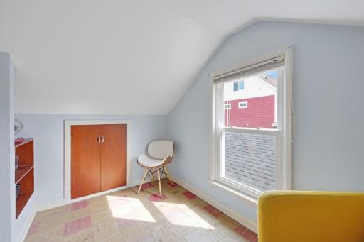Upper level top of stairs sitting area near bedroom