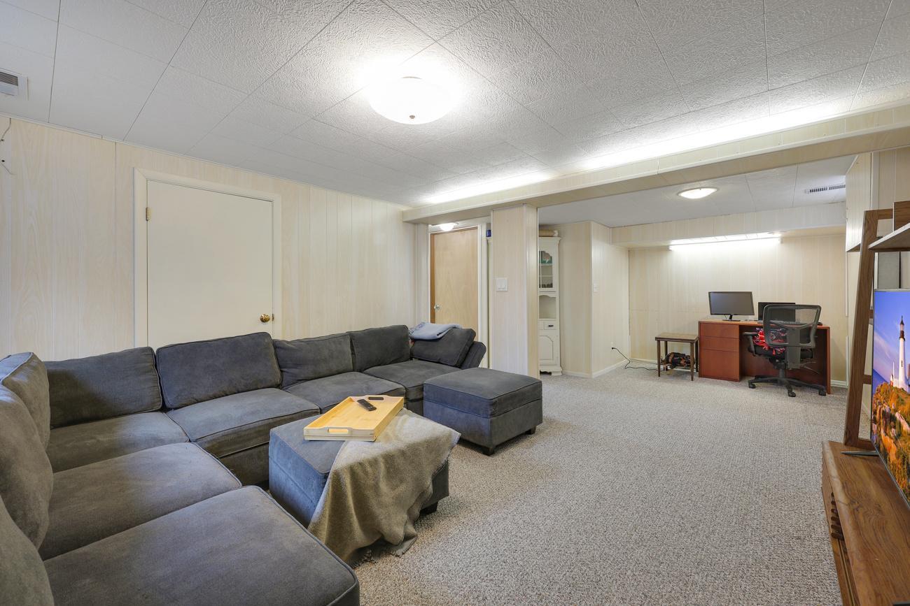 Lower level family room