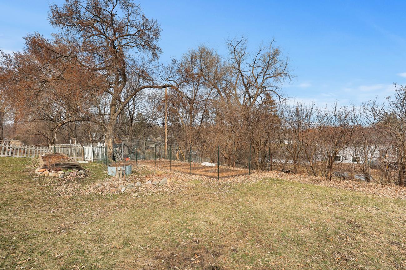 two gardens with one being a raised garden