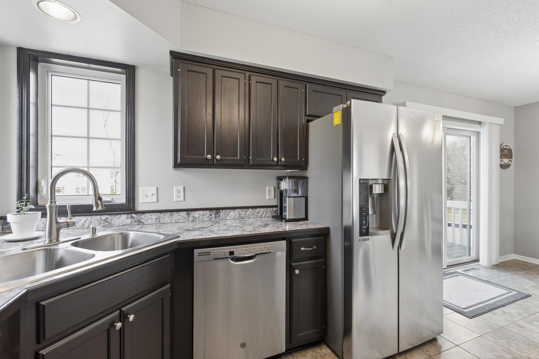 Kitchen with Stainless Steel Appliances