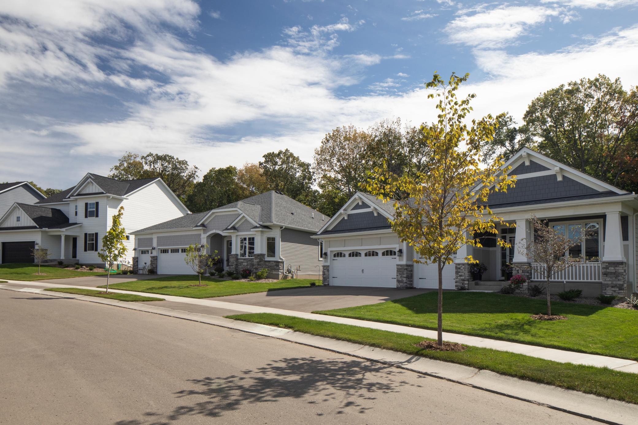 Streetscape in the neighborhood