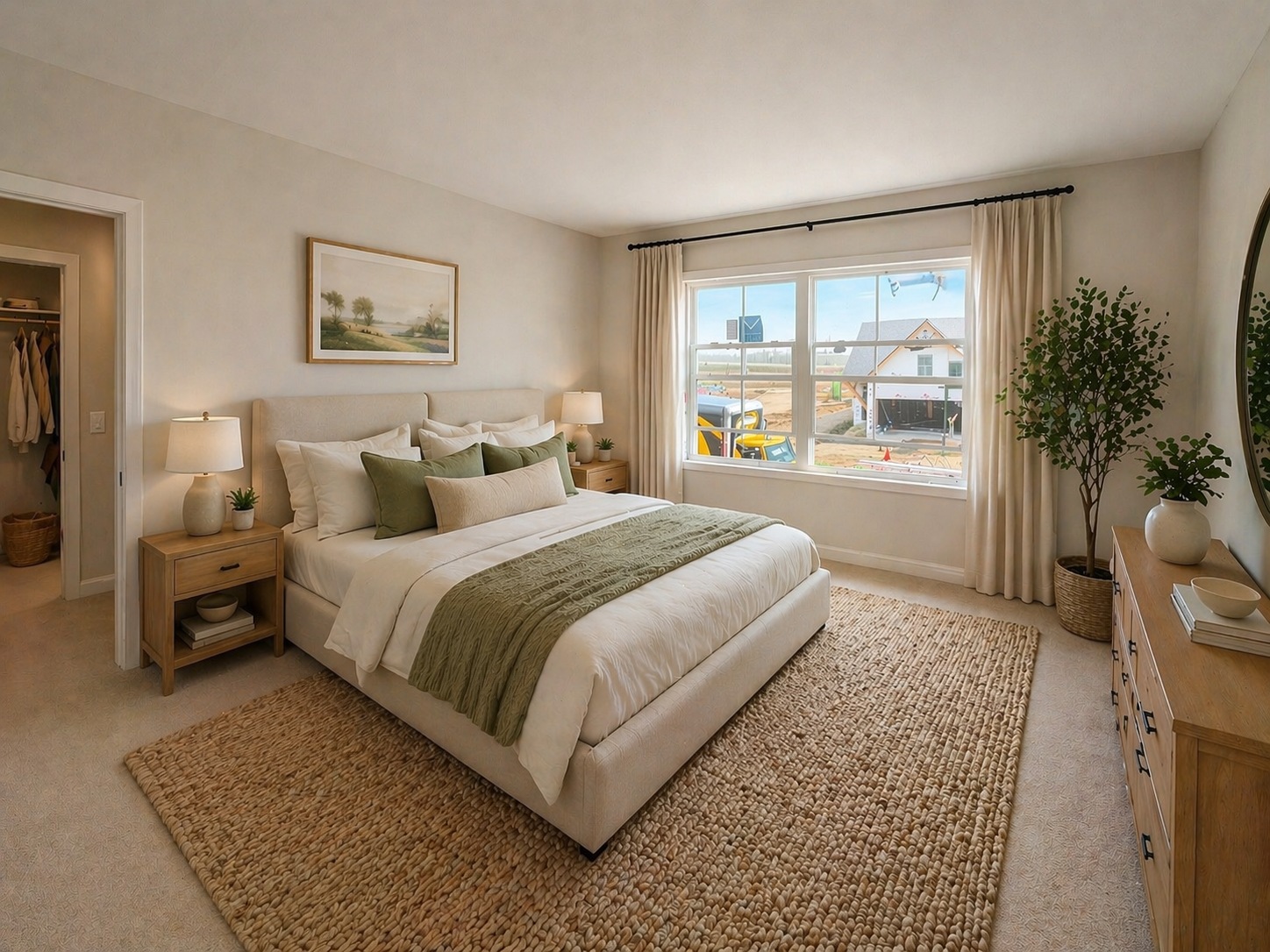 Primary Bedroom Rendering