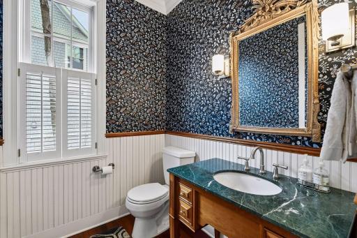 Main floor powder room 1