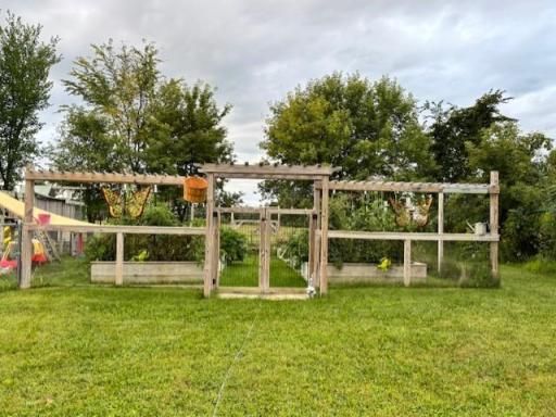 Deer Proof fenced in garden