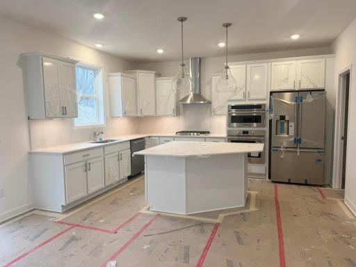 Progress photo of the actual home!