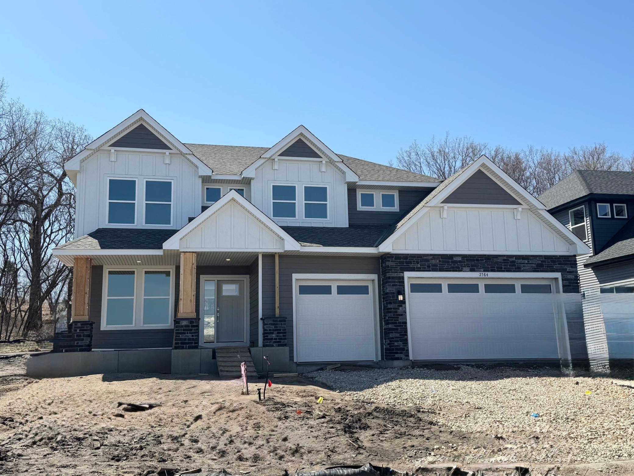 Progress photo of the actual home!