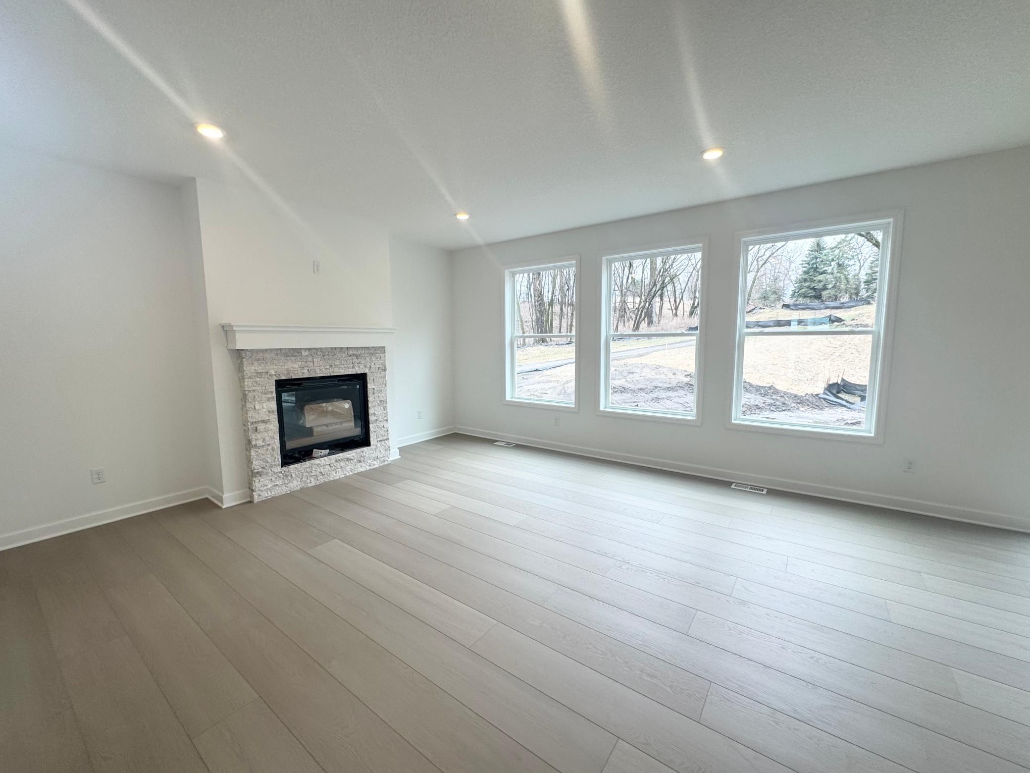 Progress photo of the actual home!