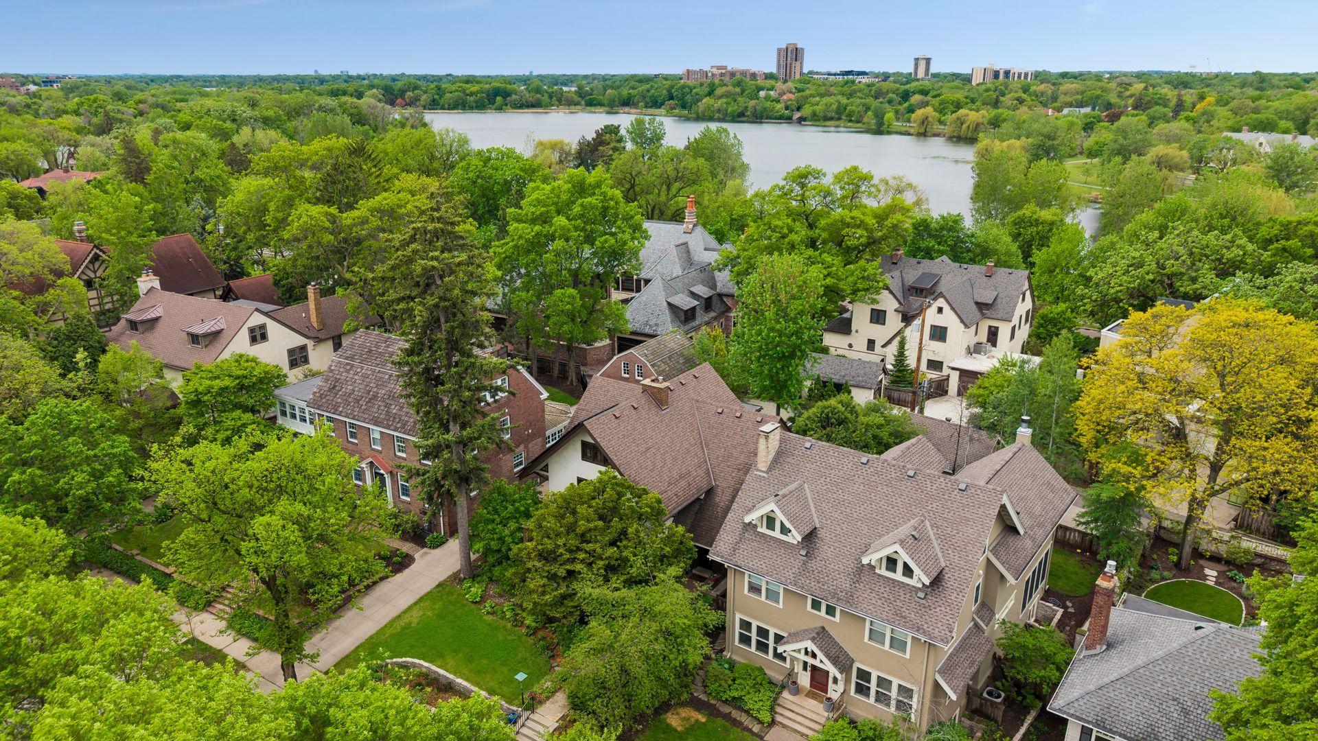 Located on the Kenwood "Point" and a block from Lake of the Isles