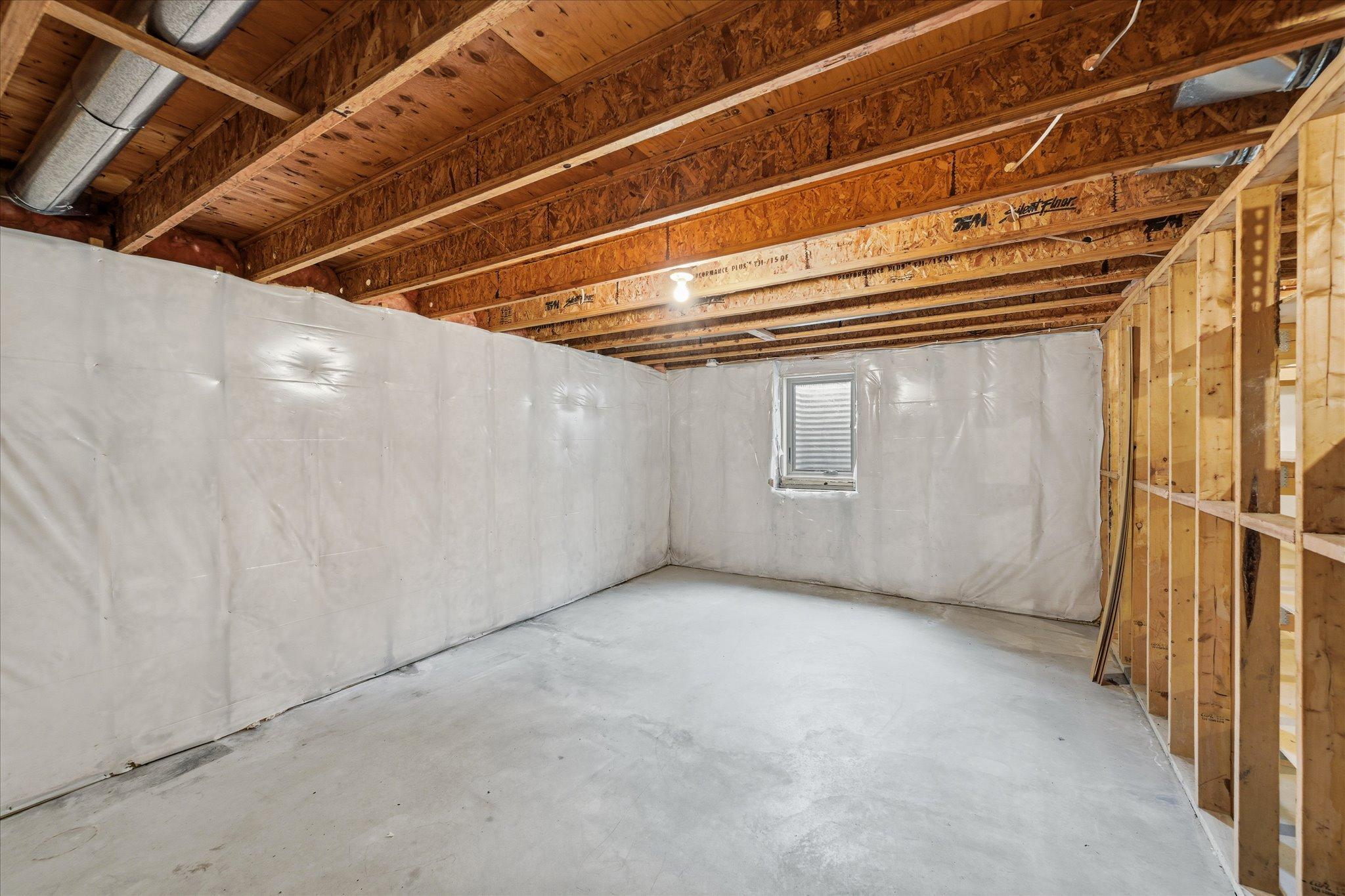 Lower Level Unfinished