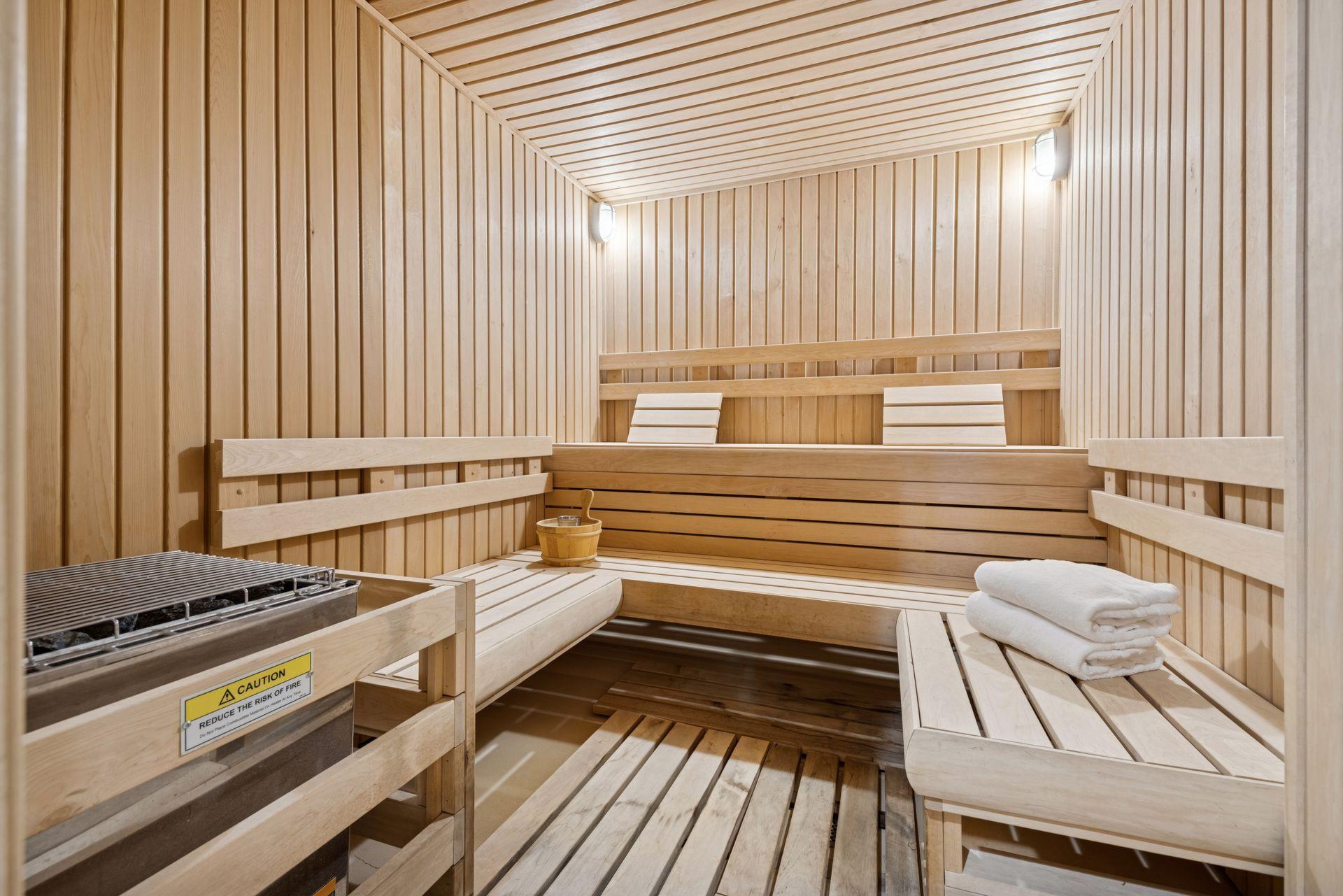 Sauna.