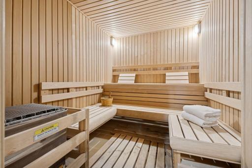 Sauna.