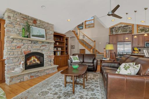 Living Room w/ Fireplace
