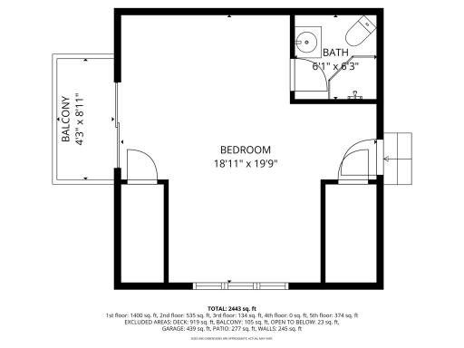 Primary Bedroom Second Floor