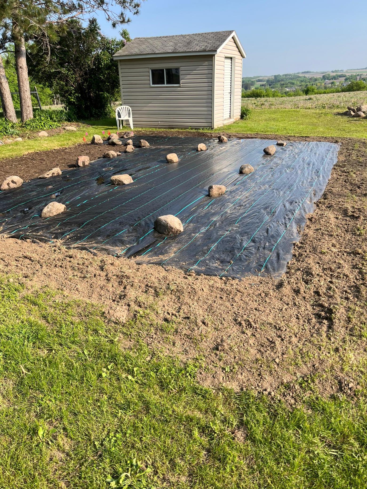 bring your gardening tools!