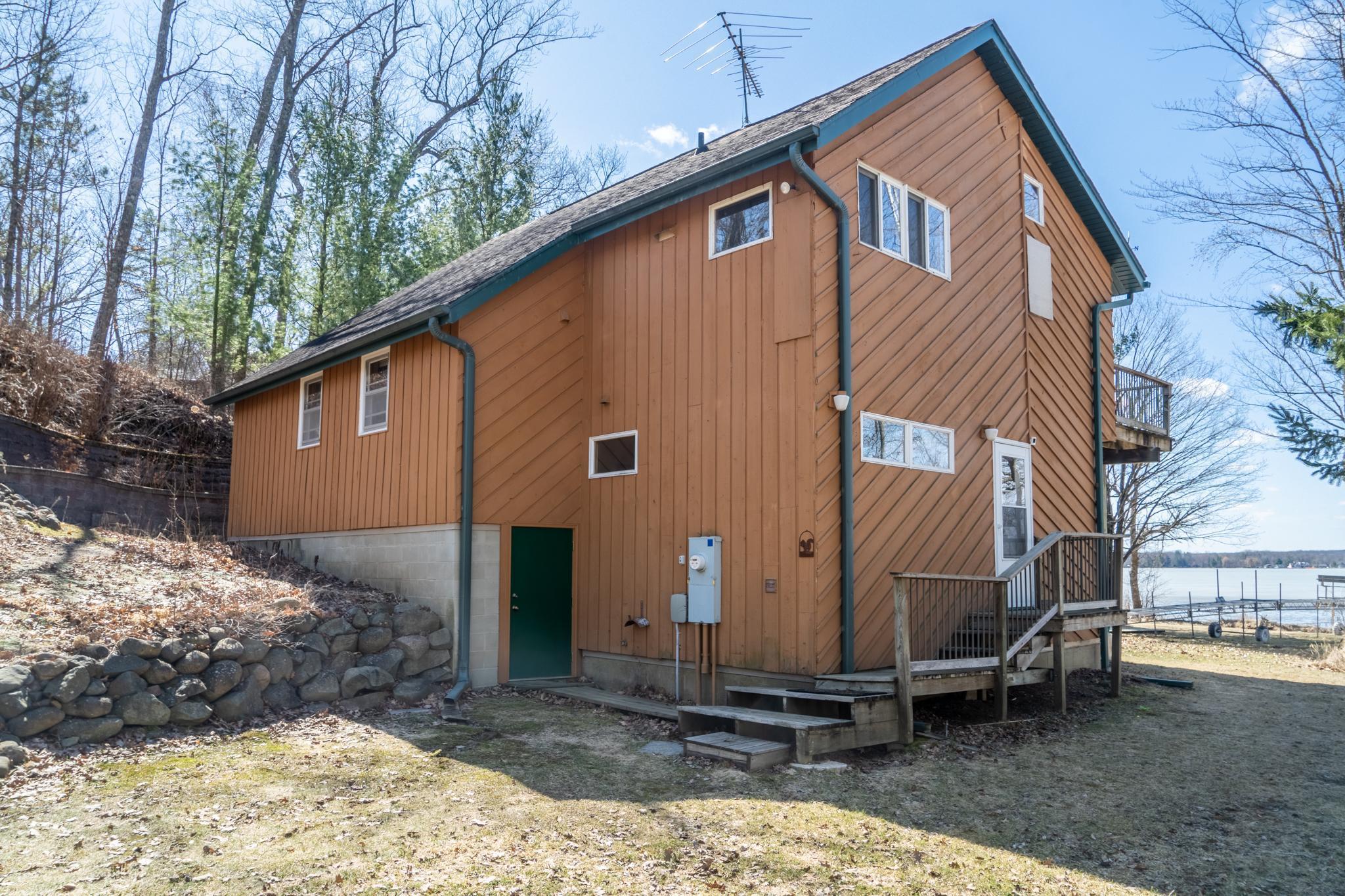 Door on the left is to additional storage and all utilities.