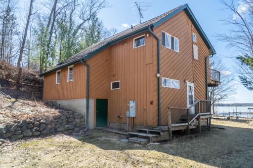 Door on the left is to additional storage and all utilities.