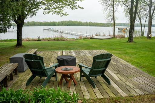 Enjoy the large, flat lot and deck for lakeside hang outs (located on the site of the original cabin in 1964!).