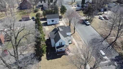 Home aerial and garage/Carriage House building