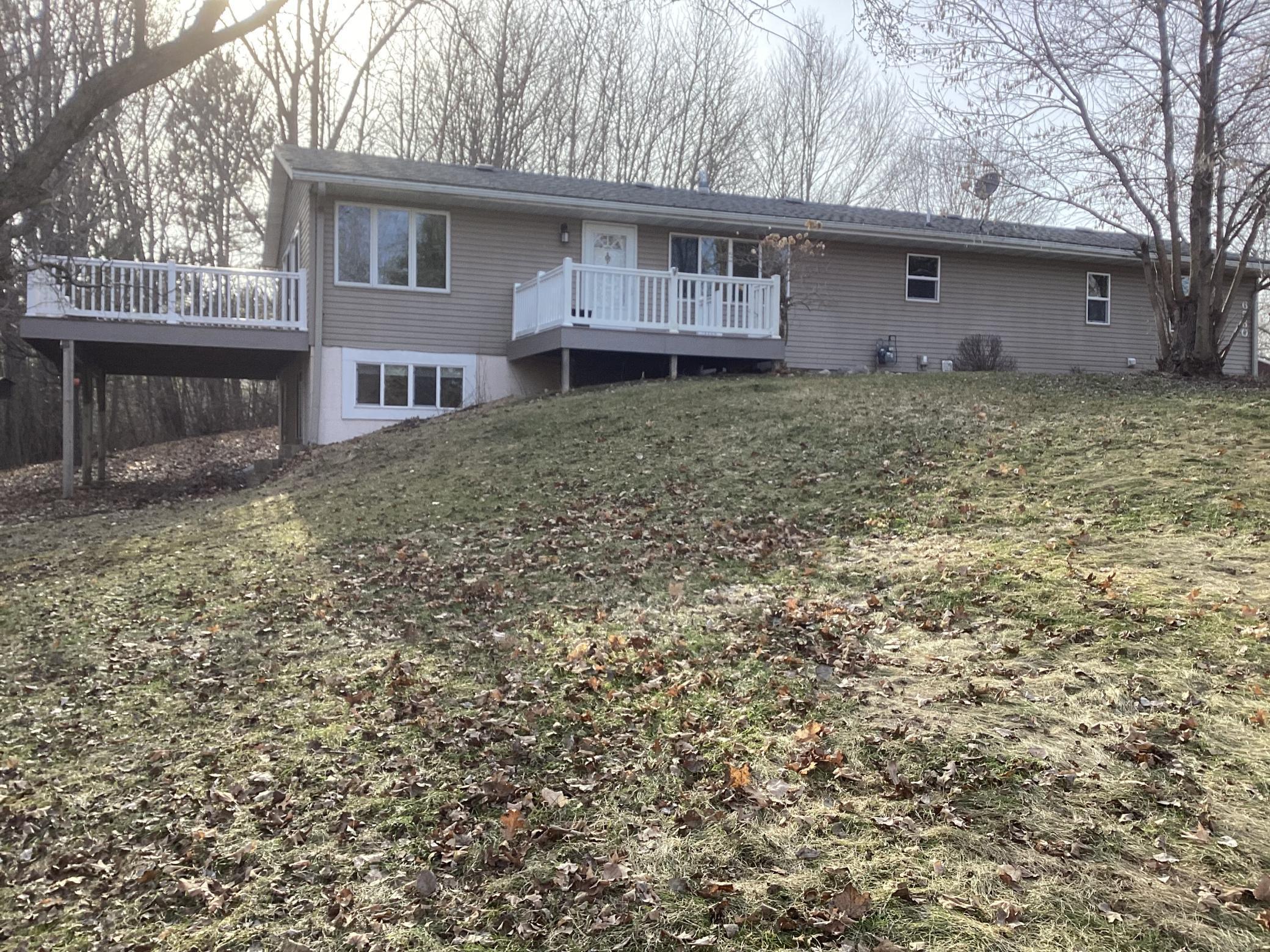 East facing toward Rd