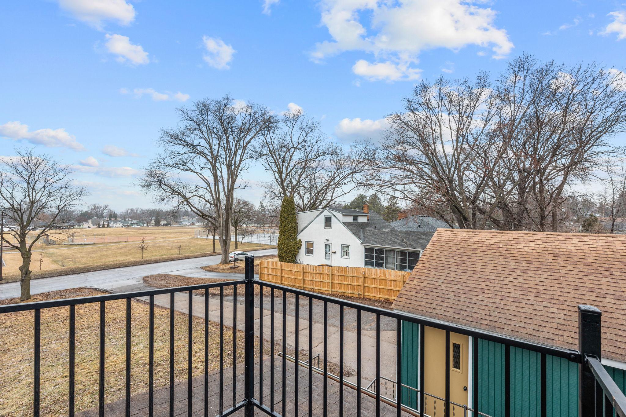 View from the Second Floor Deck