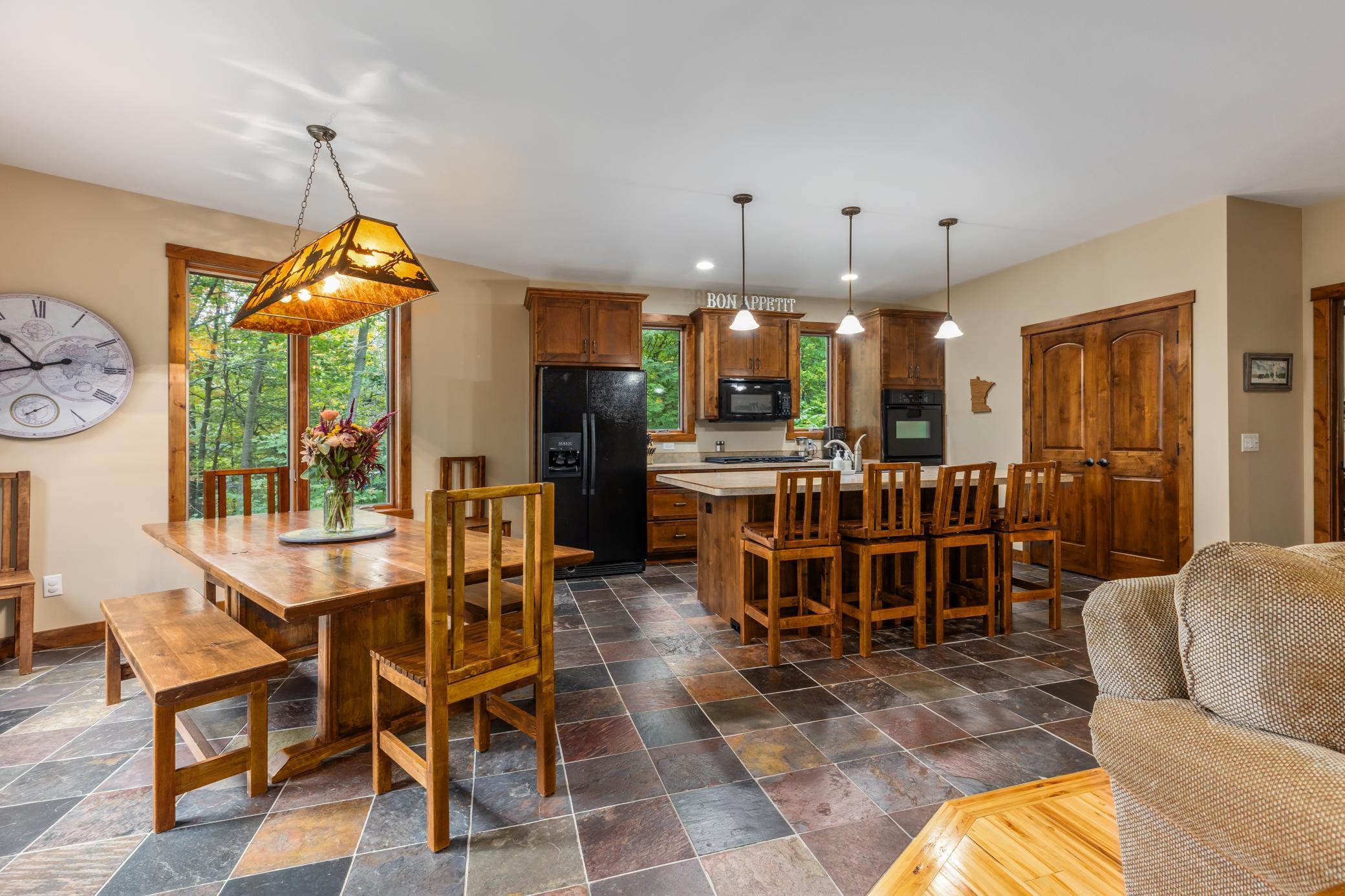 Kitchen to Dining Area