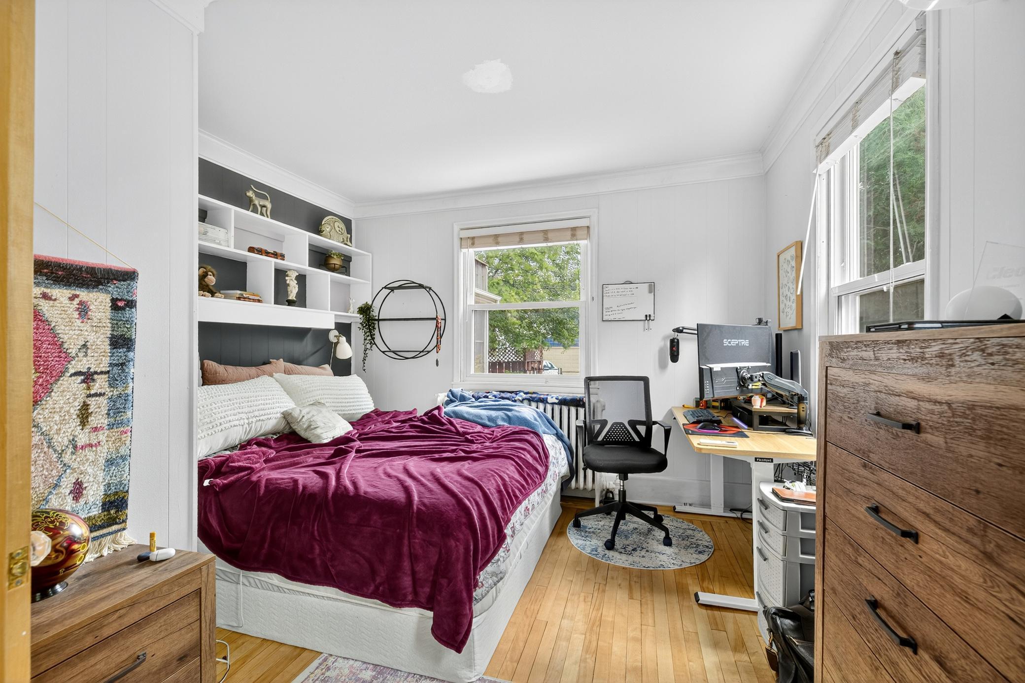 Sizable second bedroom