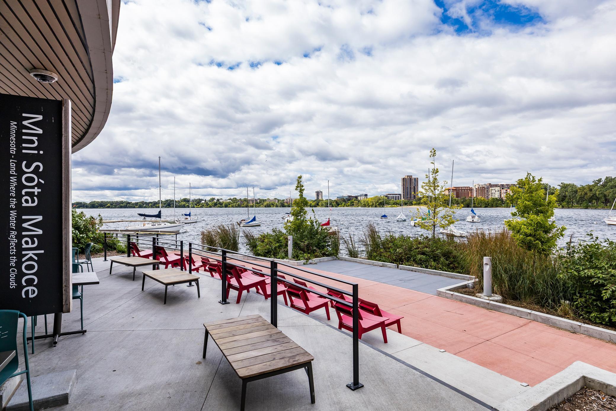 Bde Maka Ska - just three blocks away!