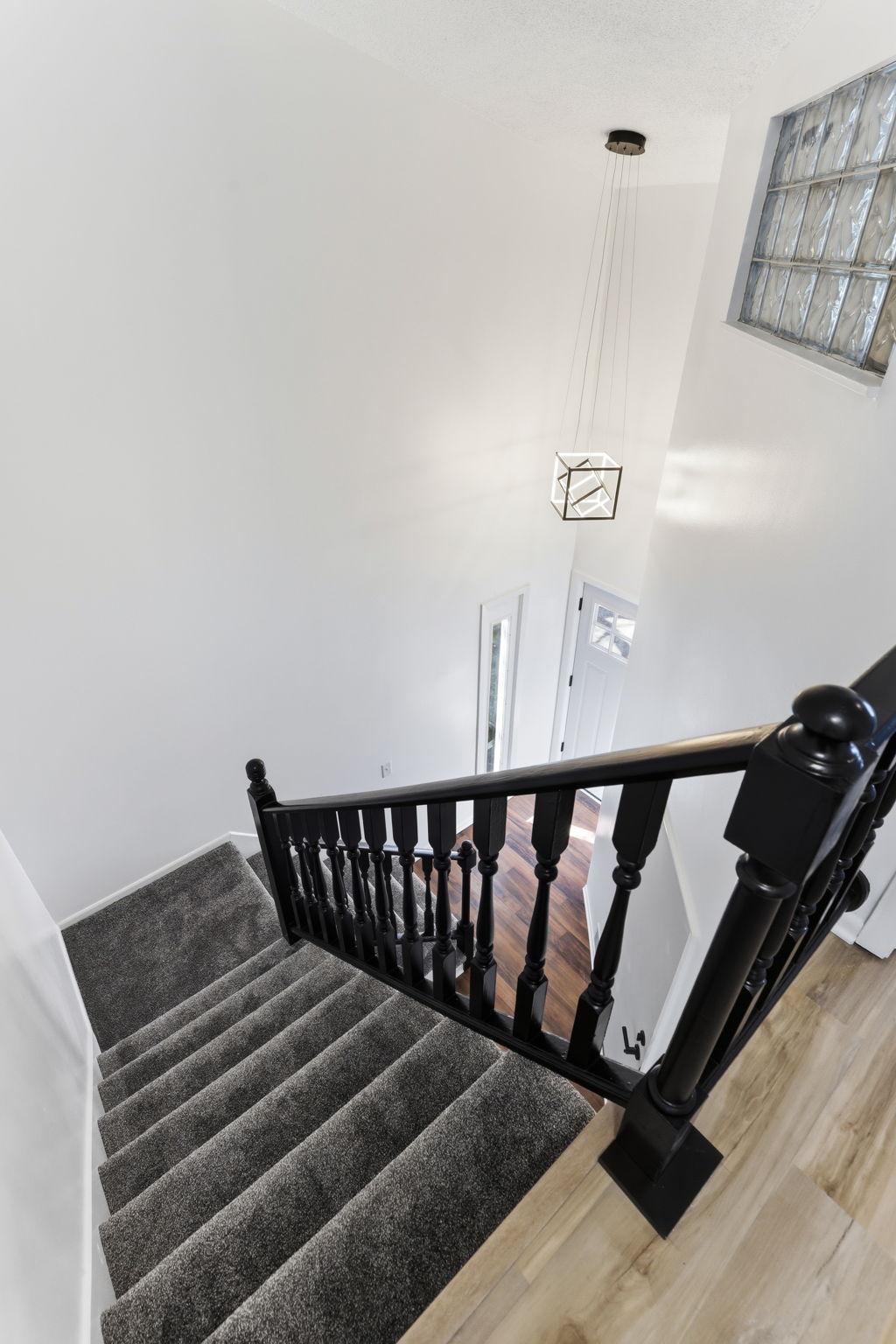 High ceilings with thoughtful attention to detail throughout