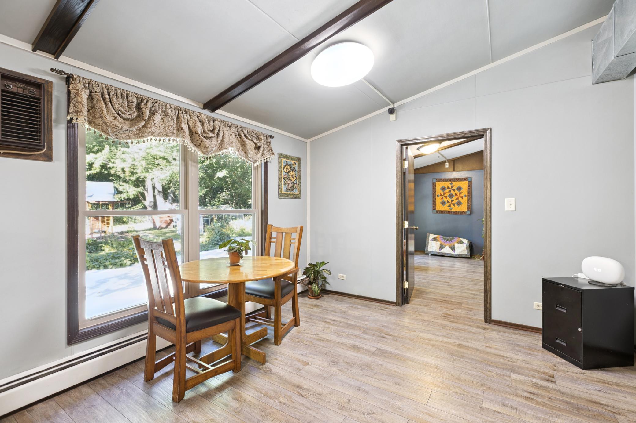 Eat in Kitchen Looking into Dining Room