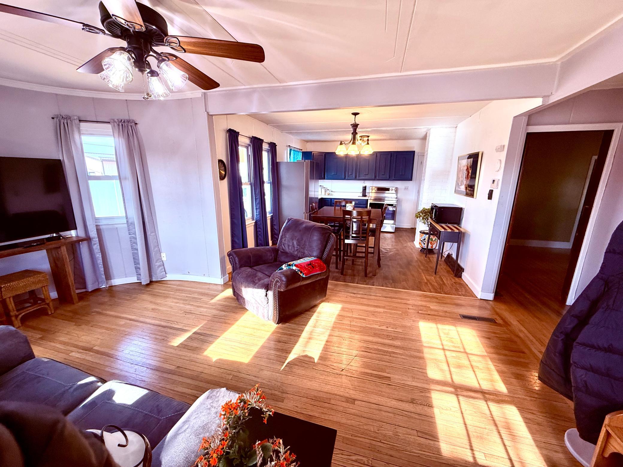 Open Living Room/Kitchen