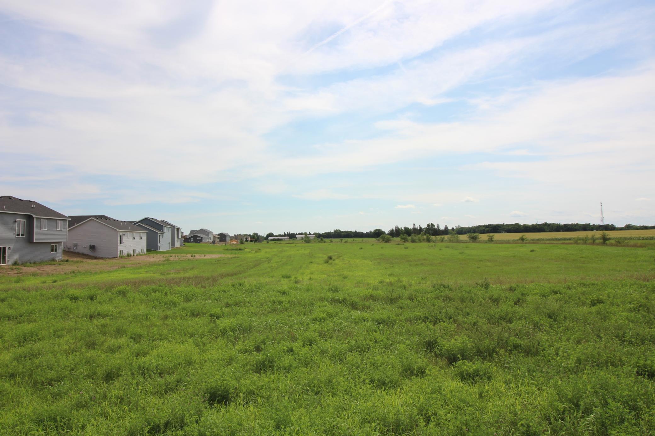 Sewer and water are to the lot lines.