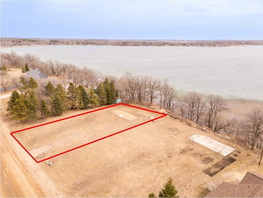 .49 Acre lot with 105 Feet of shoreline.
