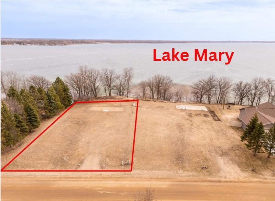 .49 Ac Lot with 105 feet of shoreline. Lot has electric, city sewer, well and RV Pad.