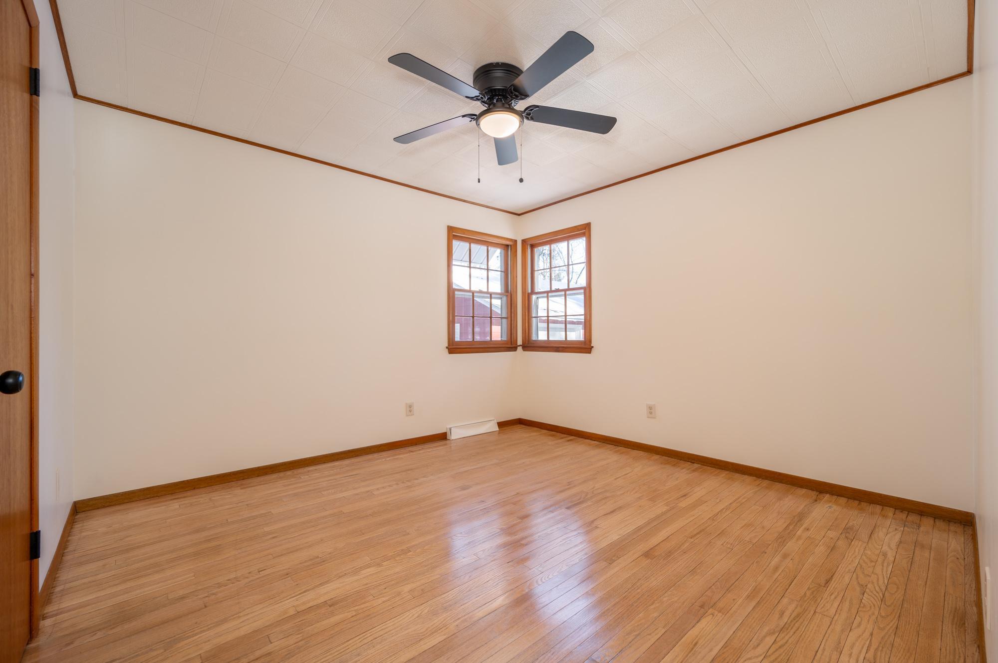 Bedroom 1 Refinished Hardwood