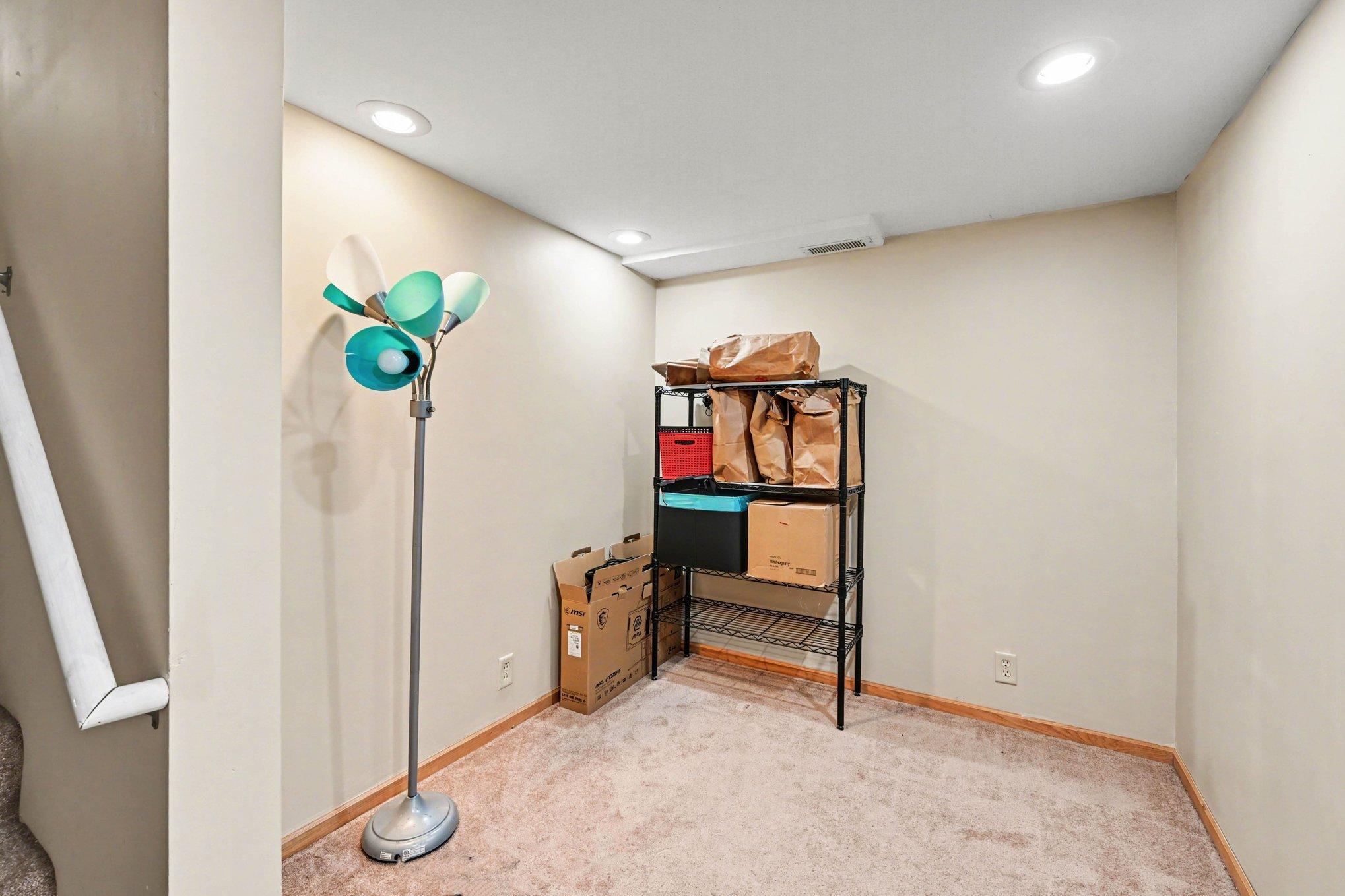 basement bonus room or office